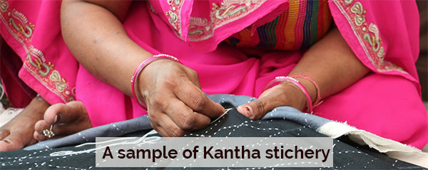 Kantha stitch Indian Ancestral Art