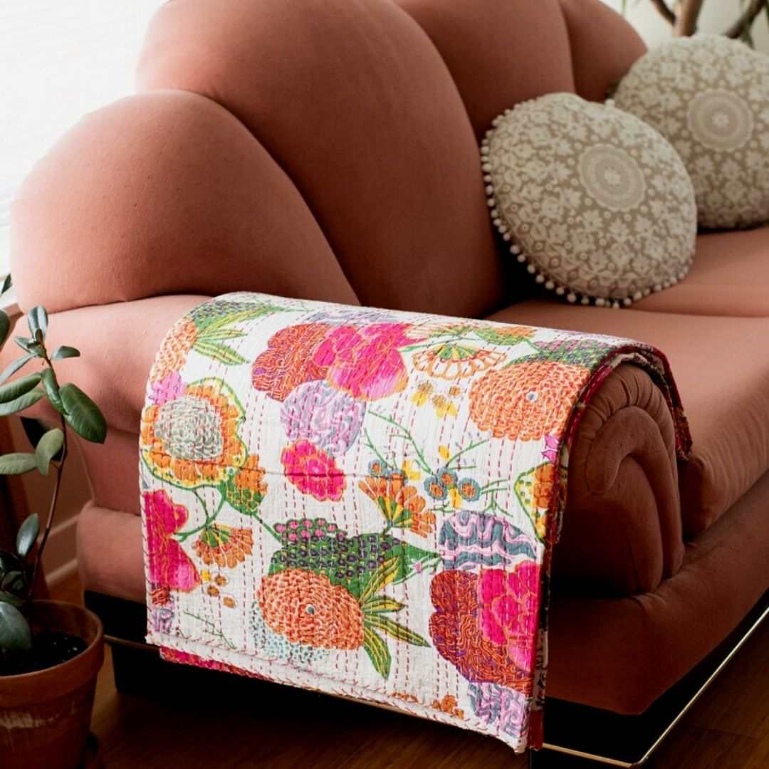 Kantha Blanket