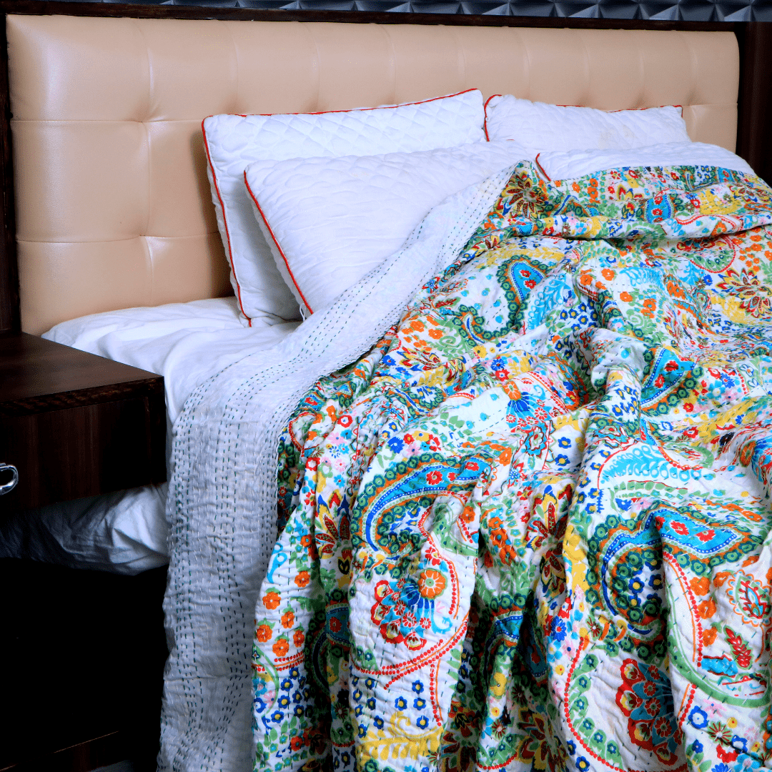 Kantha Blanket