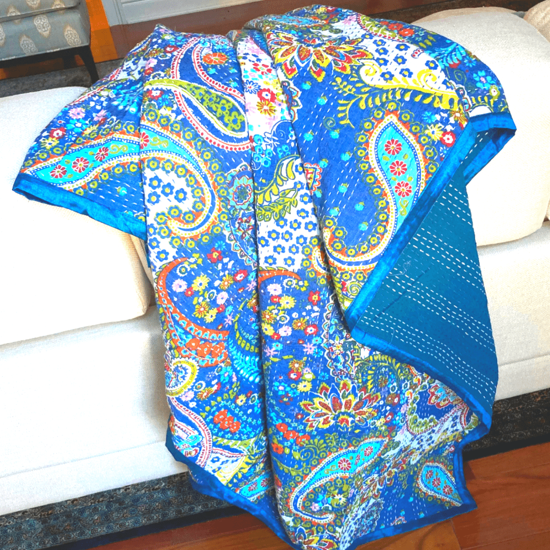 Kantha Blanket