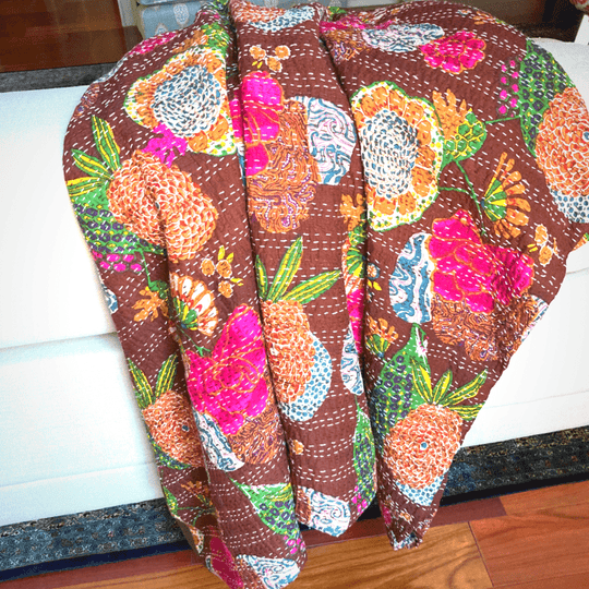 Kantha Blanket