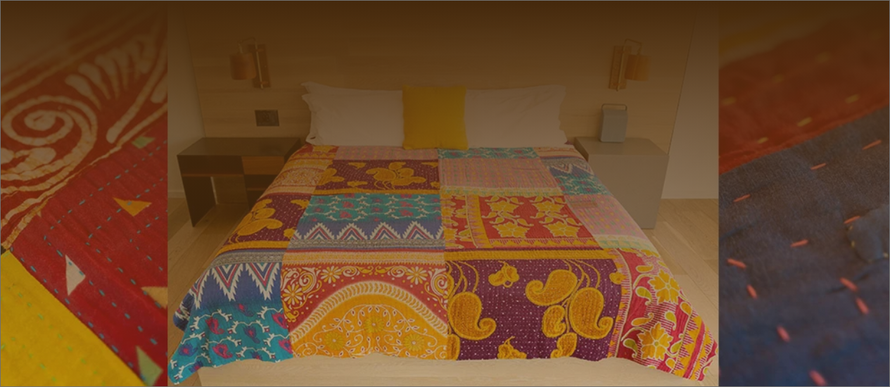 All Products-kantha stitch bed cover kanthausa